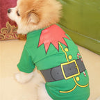 Christmas Pet T-Shirts for Dogs & Cats, Size S – Pack of 3