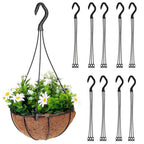 3-Prong Hanging Pot Hooks for 18 cm Rimmed Pots – Pack of 10