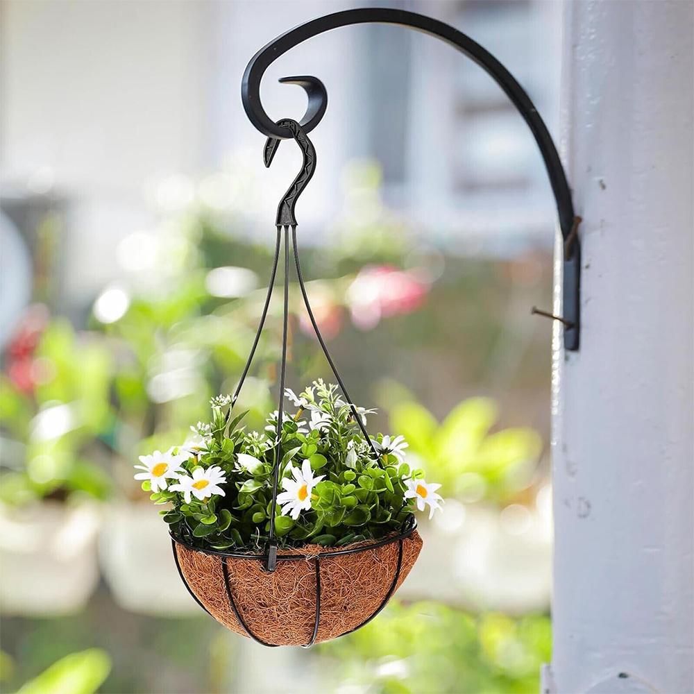 3-Prong Hanging Pot Hooks for 18 cm Rimmed Pots – Pack of 10