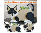 Cat-Shaped Plastic Planter, 31.8 cm – Style B