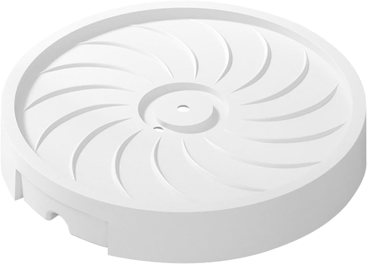 Rolling Plant Caddy with Hidden Wheels and Water Tray, 26 cm – 2 Pack