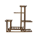 5-Tier Wooden Plant Stand – Brown