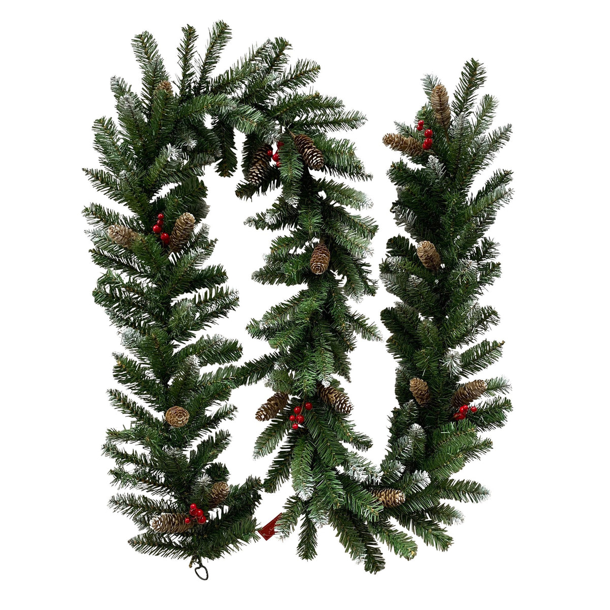 Christmas Garland with Pine Cones & Berries, 2.7 m – Christabelle