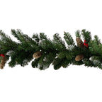 Christmas Garland with Pine Cones & Berries, 2.7 m – Christabelle