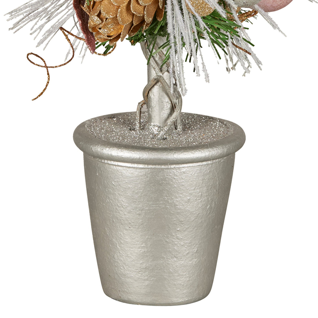 Jewelled Christmas Topiary Tree, 36 cm Tabletop – Christabelle