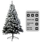 Snow-Tipped Artificial Christmas Tree, 1.8 m with 850 Tips – Christabelle