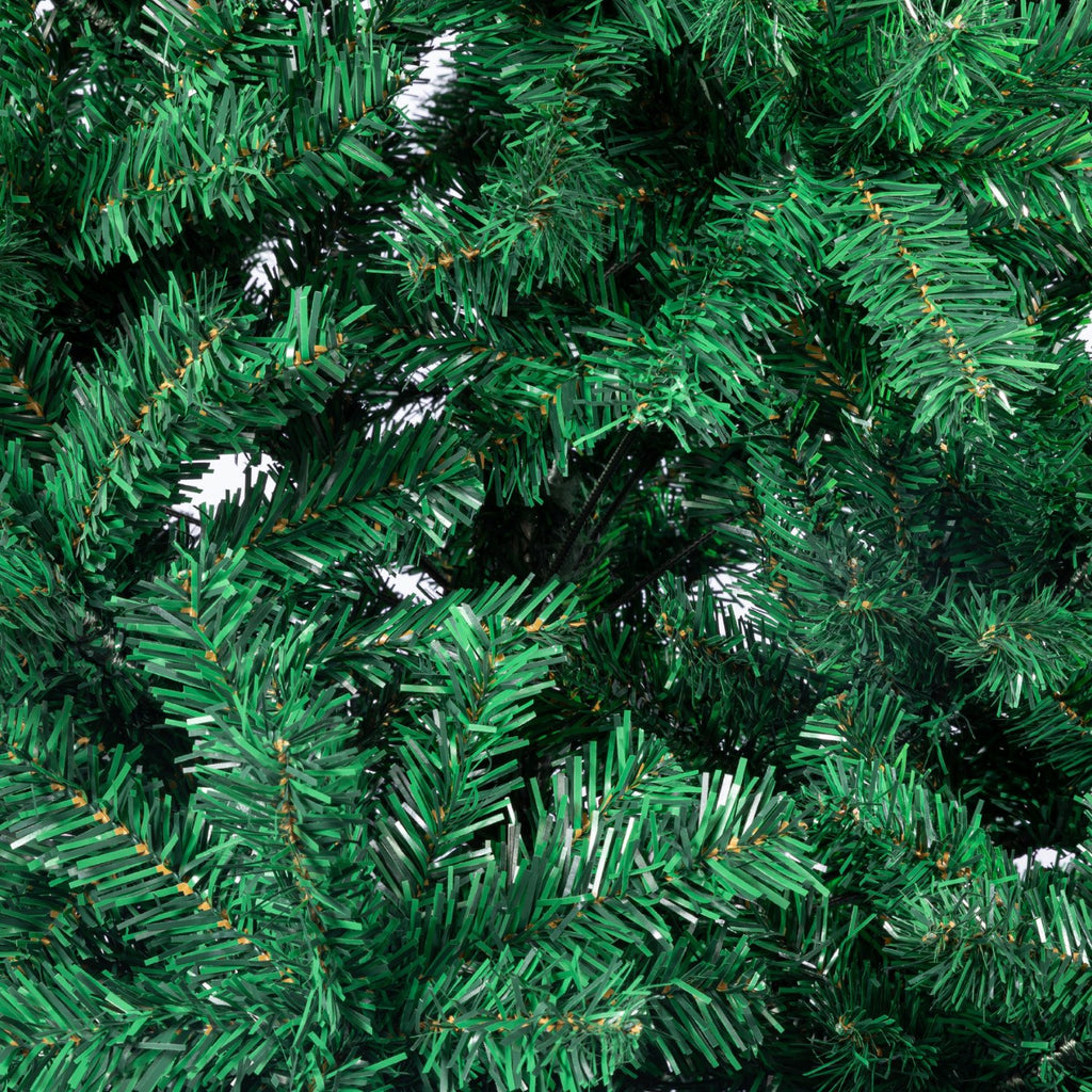 Green Artificial Christmas Tree, 2.1 m with 1200 Tips – Christabelle