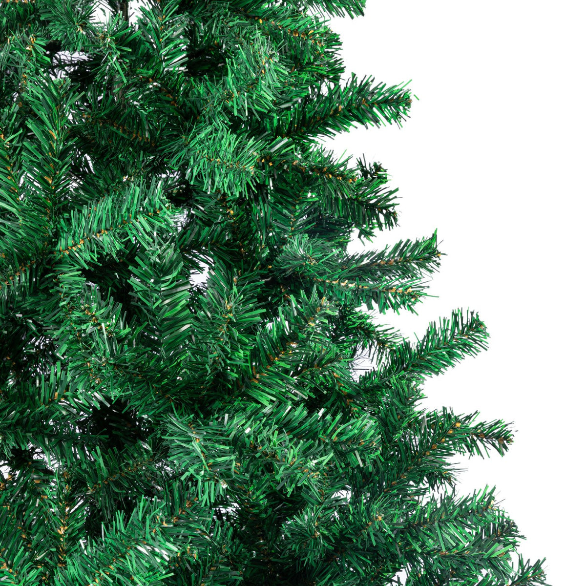 Green Artificial Christmas Tree, 2.1 m with 1200 Tips – Christabelle