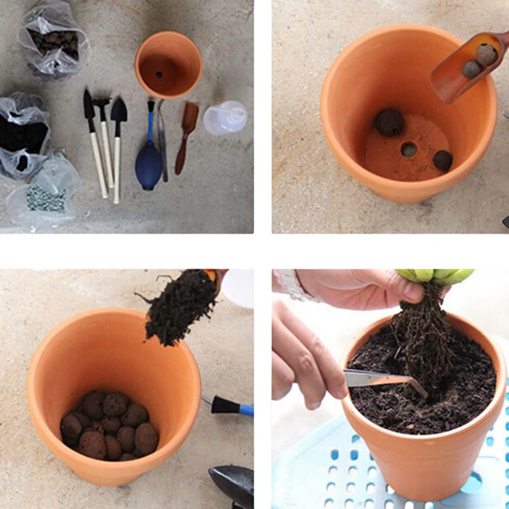 Mini Terracotta Pots with Drainage Holes, 6 cm – 10 Pack