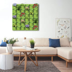 36-Pocket Vertical Wall Planter Bag – Green