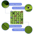 36-Pocket Vertical Wall Planter Bag – Green