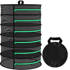 6-Tier Hanging Herb Drying Rack, 60 cm Mesh