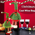 Christmas Wine Bottle Cover Bags – Pack of 4