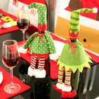 Christmas Wine Bottle Cover Bags – Pack of 4