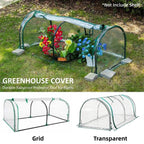 Replacement Greenhouse Cover 130 x 60 x 50 cm – Clear PVC