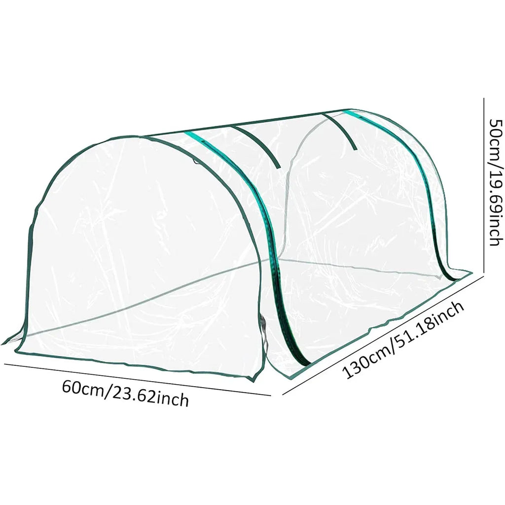 Replacement Greenhouse Cover 130 x 60 x 50 cm – Clear PVC