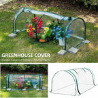 Replacement Greenhouse Cover 130 x 60 x 50 cm – Clear PVC