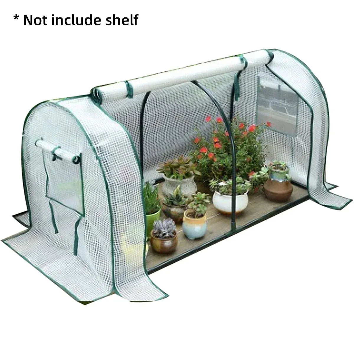 Replacement Greenhouse Cover 130 x 60 x 50 cm – Grid PVC