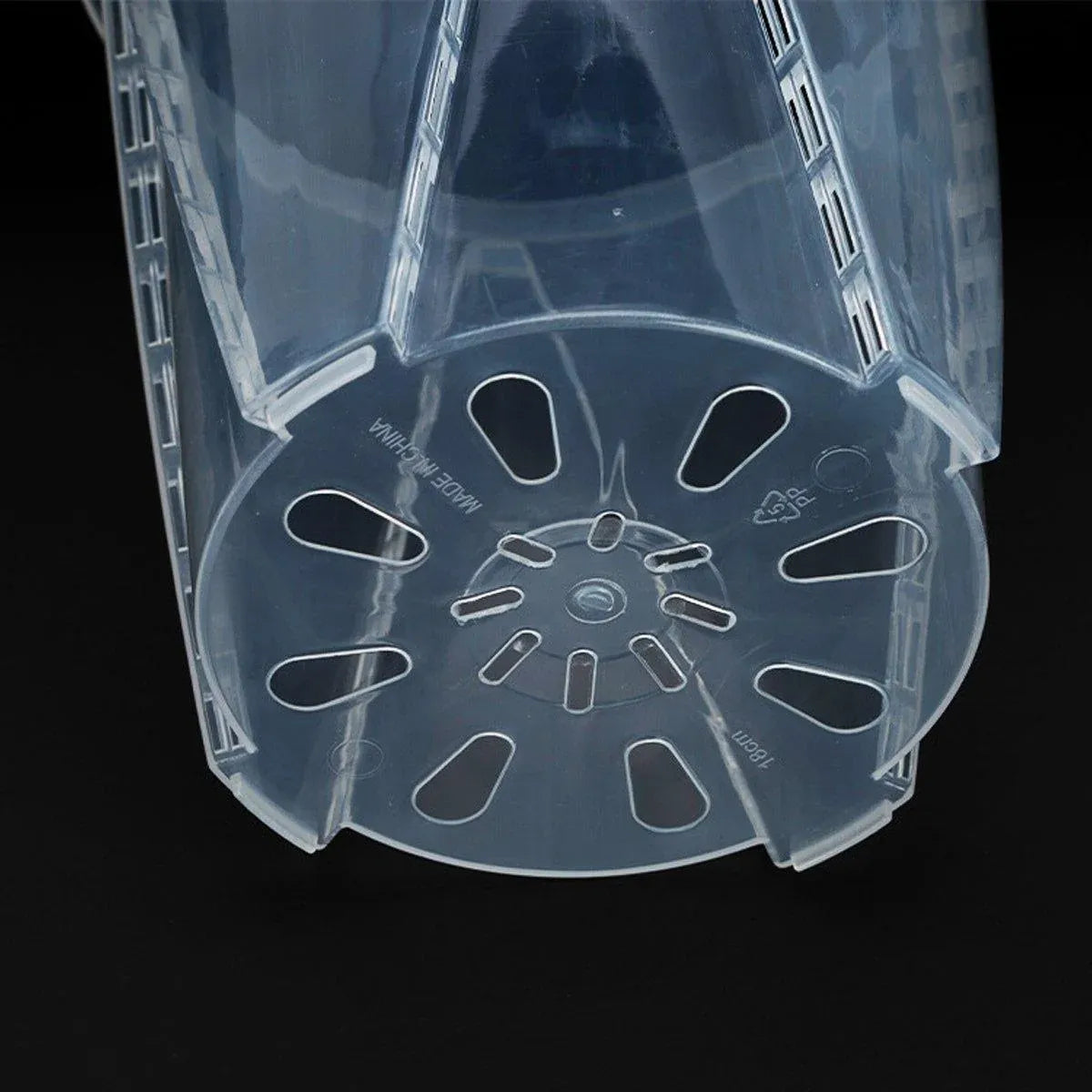 Clear Orchid Pots with Aeration Holes, 10 Pack