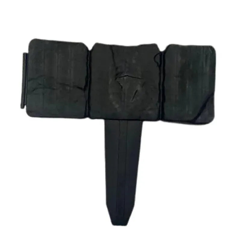 Stone-Effect Lawn Edging, 20 Pack – Black
