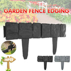 Stone-Effect Lawn Edging, 20 Pack – Black