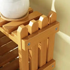 2-Tier Bamboo Plant Stand, 57 cm