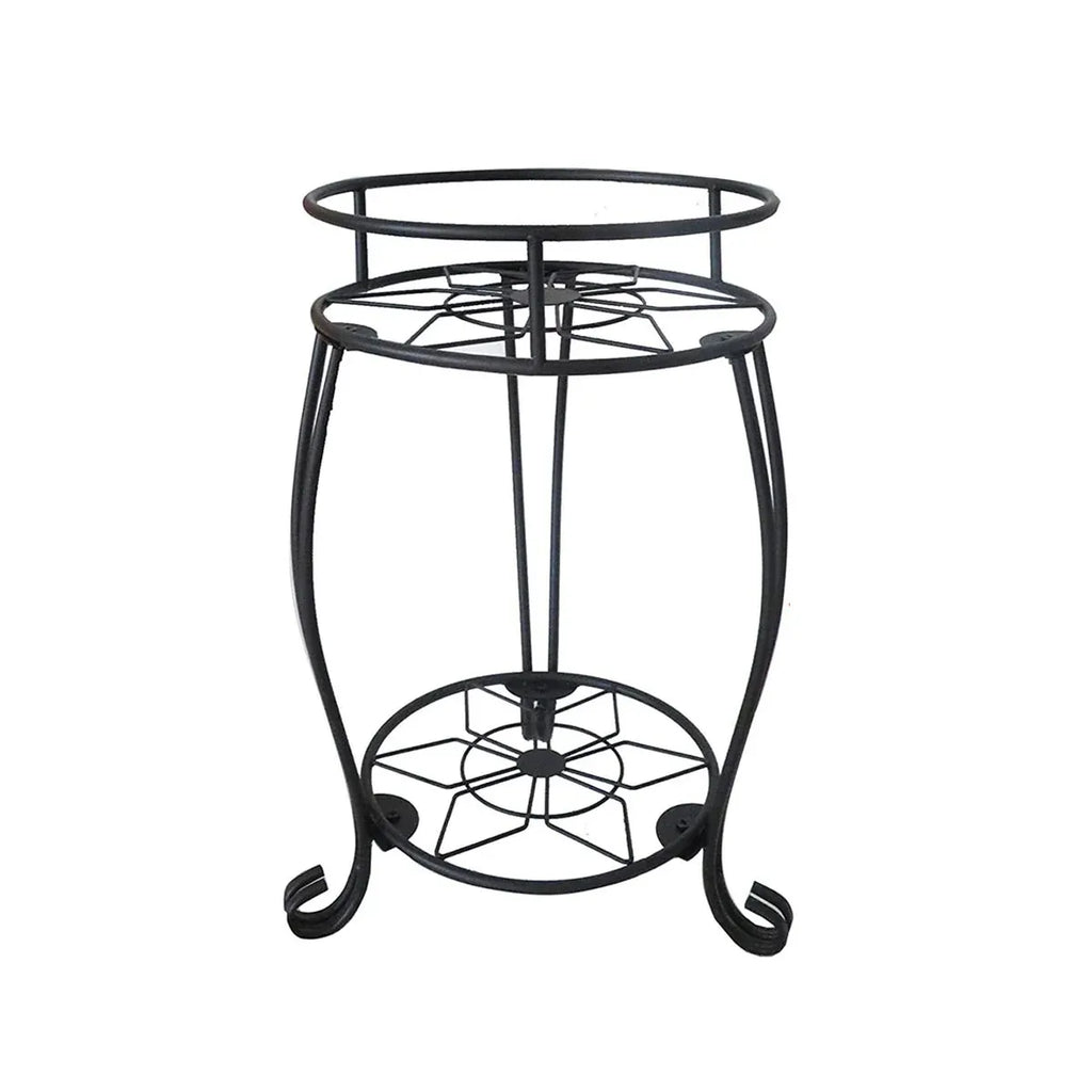 Foldable 2-Tier Metal Plant Stand