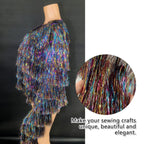 Metallic Tassel Fringe Christmas Hanging Decoration
