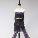 Metallic Tassel Fringe Christmas Hanging Decoration