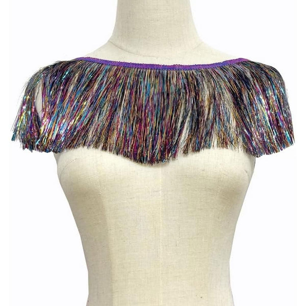 Metallic Tassel Fringe Christmas Hanging Decoration