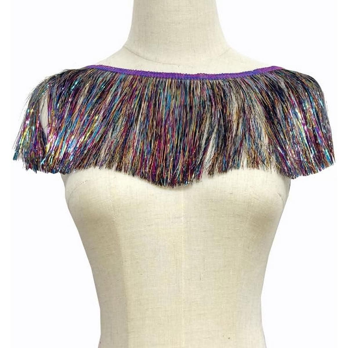 Metallic Tassel Fringe Christmas Hanging Decoration