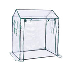 Plant Growing Shed Greenhouse 130 x 91 x 150 cm – Clear PE