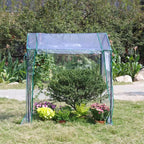Plant Growing Shed Greenhouse 130 x 91 x 150 cm – Clear PE