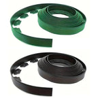 L-Shaped Flexible Garden Edging 10 m with Ground Nails – Green