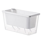 Self-Watering Balcony Planter for Herbs & Vegies – White