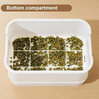 Self-Watering Seed Sprouting Tray, 23 x 16 cm – Green