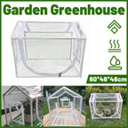 Frost Cover Plant Tent with Window 60 x 46 x 46 cm – Clear PVC