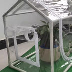 Frost Cover Plant Tent with Window 60 x 46 x 46 cm – Clear PVC