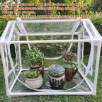 Frost Cover Plant Tent with Window 60 x 46 x 46 cm – Clear PVC