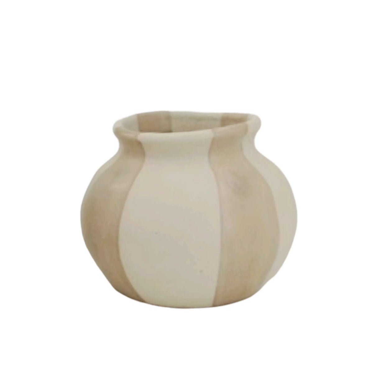 Earthy Minimalist Ceramic Pot, 13 cm – Pack of 12
