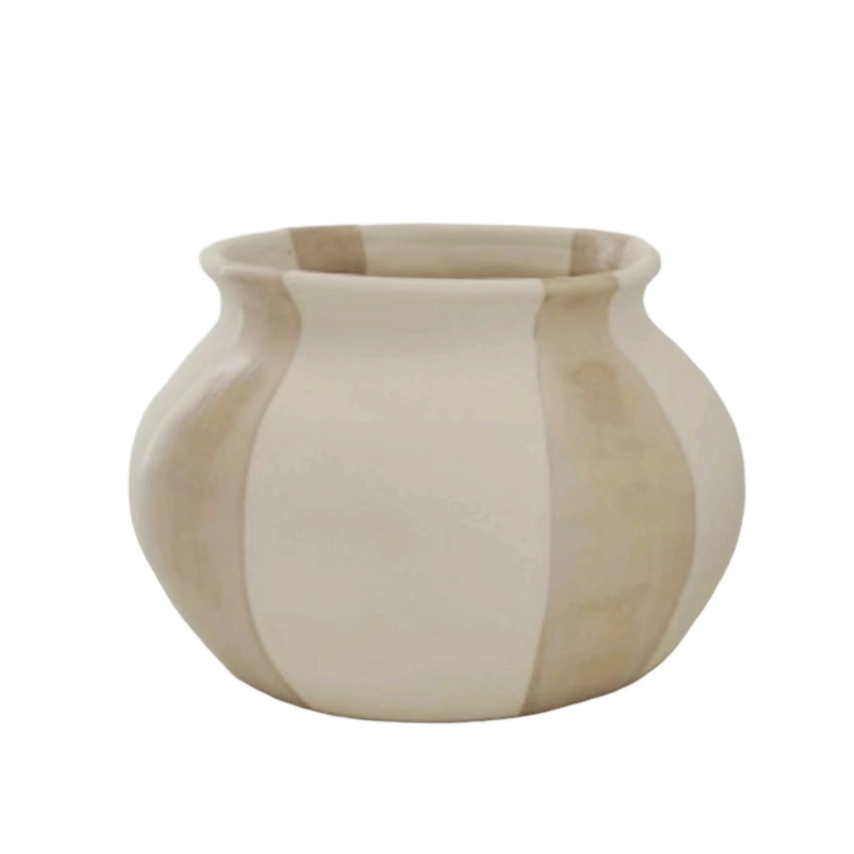 Earthy Minimalist Ceramic Pot, 17 cm – Pack of 6