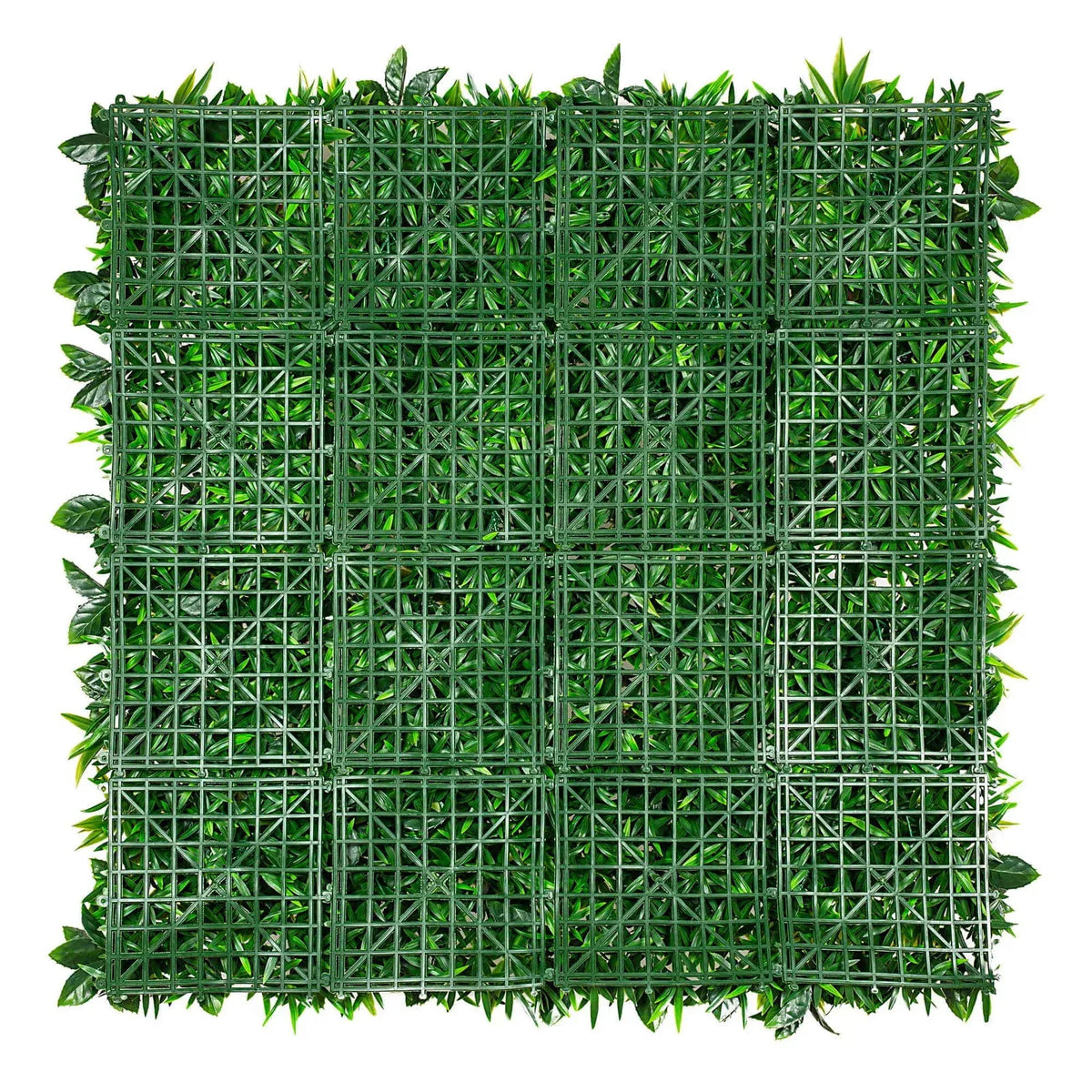 Artificial Vertical Garden Panel 100 x 100 cm – White Flowers
