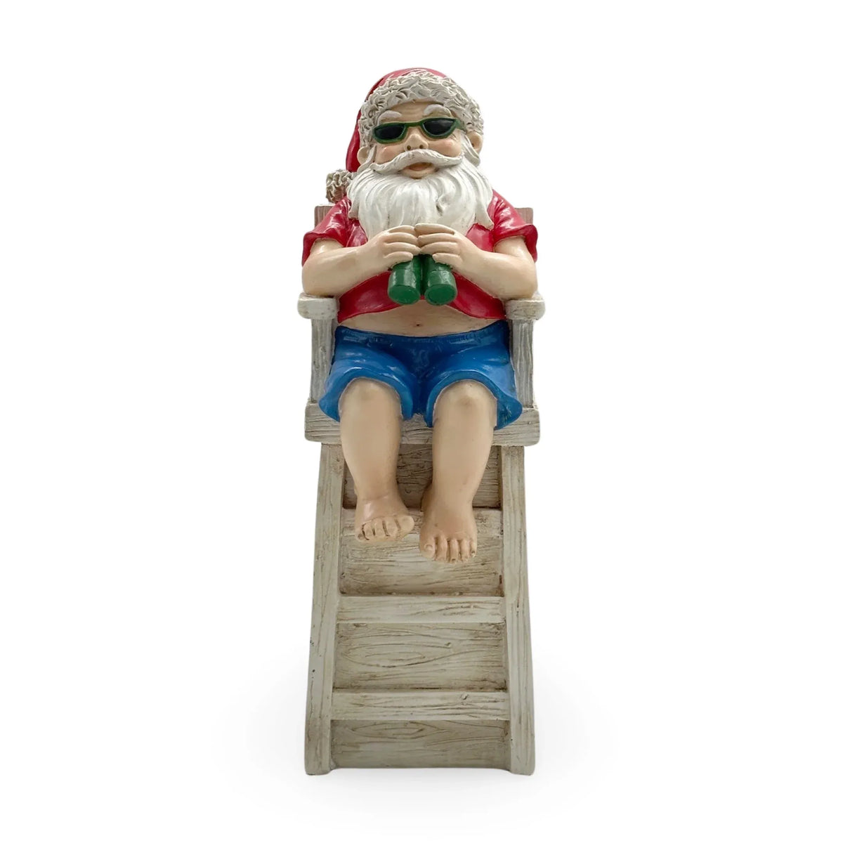 Christmas Lifesaver Santa Polyresin Statue, 12.9 x 11 x 31.8 cm – Bulk Buy x4