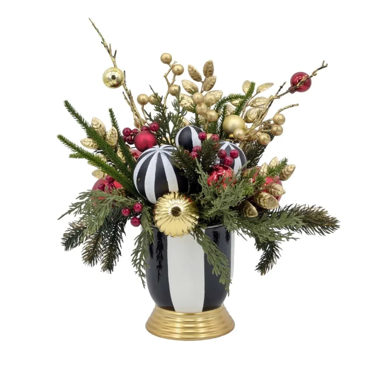 Christmas Amaryllis Glow Pierrot Floral Pot, 40 cm – Bulk Buy x2