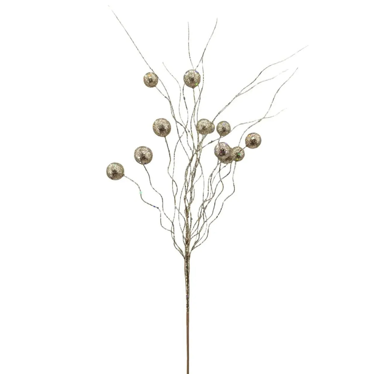 Christmas Glitter Pick, 67 cm – Bulk Buy x24