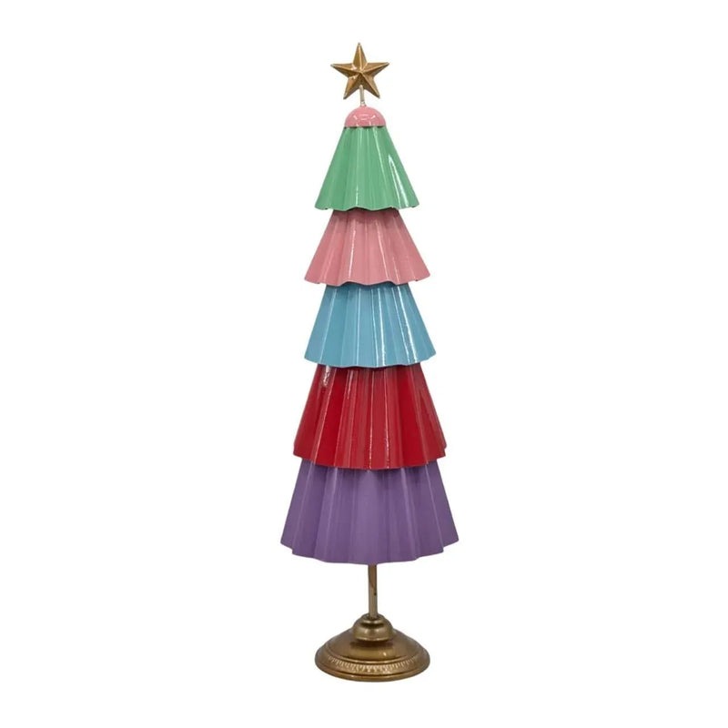 Christmas Candyland Metal Tree, 25.5 x 81 cm H