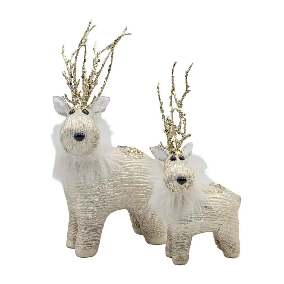 Christmas Scarlet & Sparkle Reindeer, 30 cm – Bulk Buy x8