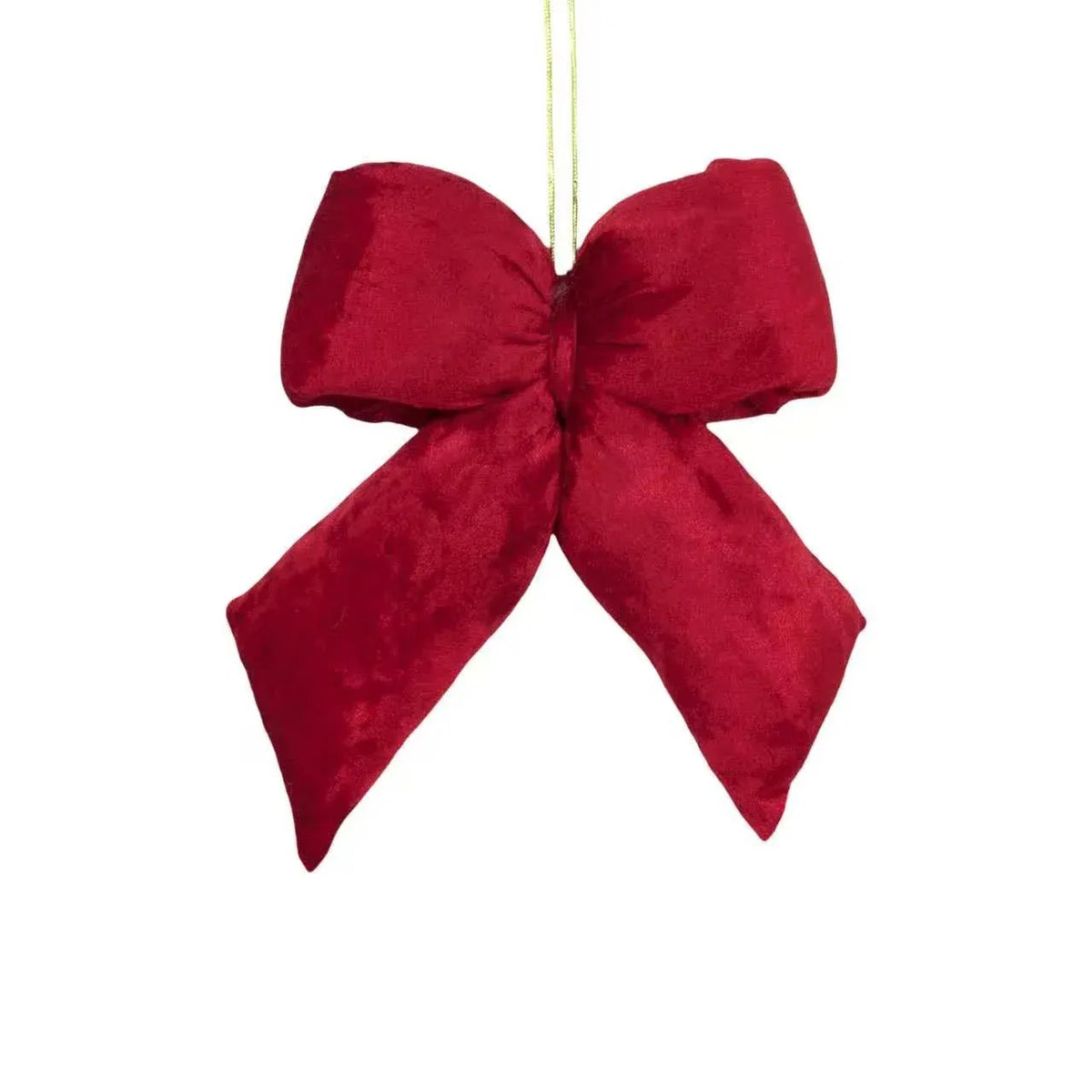 Christmas Red Puffy Bow, 12 x 18 cm – Bulk Buy x24