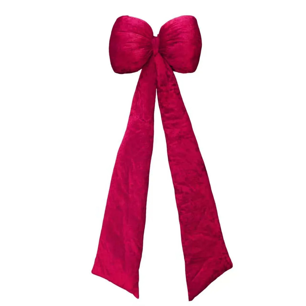 Christmas Red Long Puffy Bow, 51 x 162 cm – Bulk Buy x3