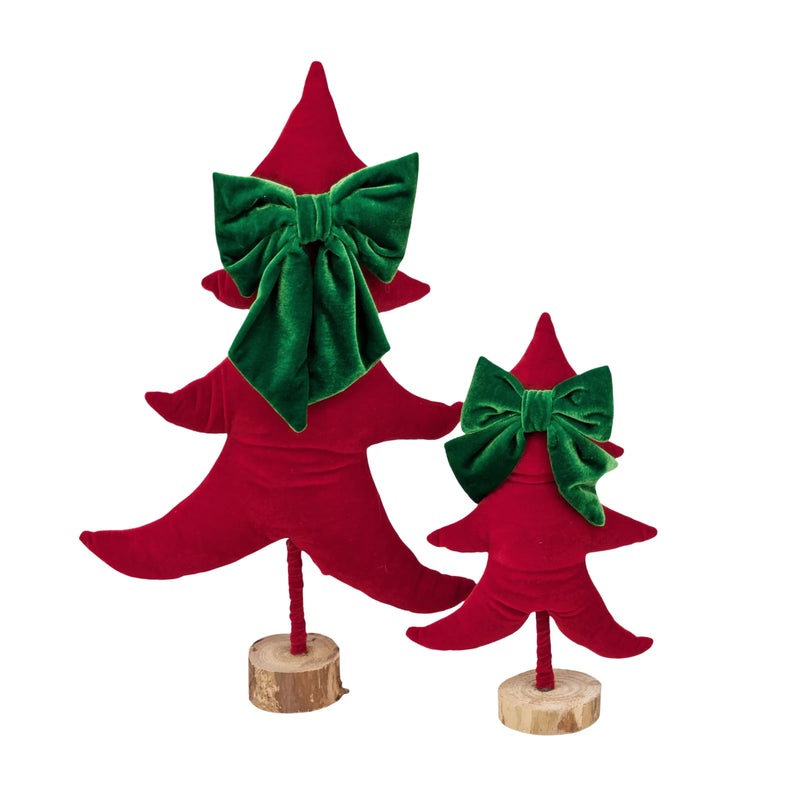 The Velvet Christmas Tree, 40 cm – Bulk Buy x6